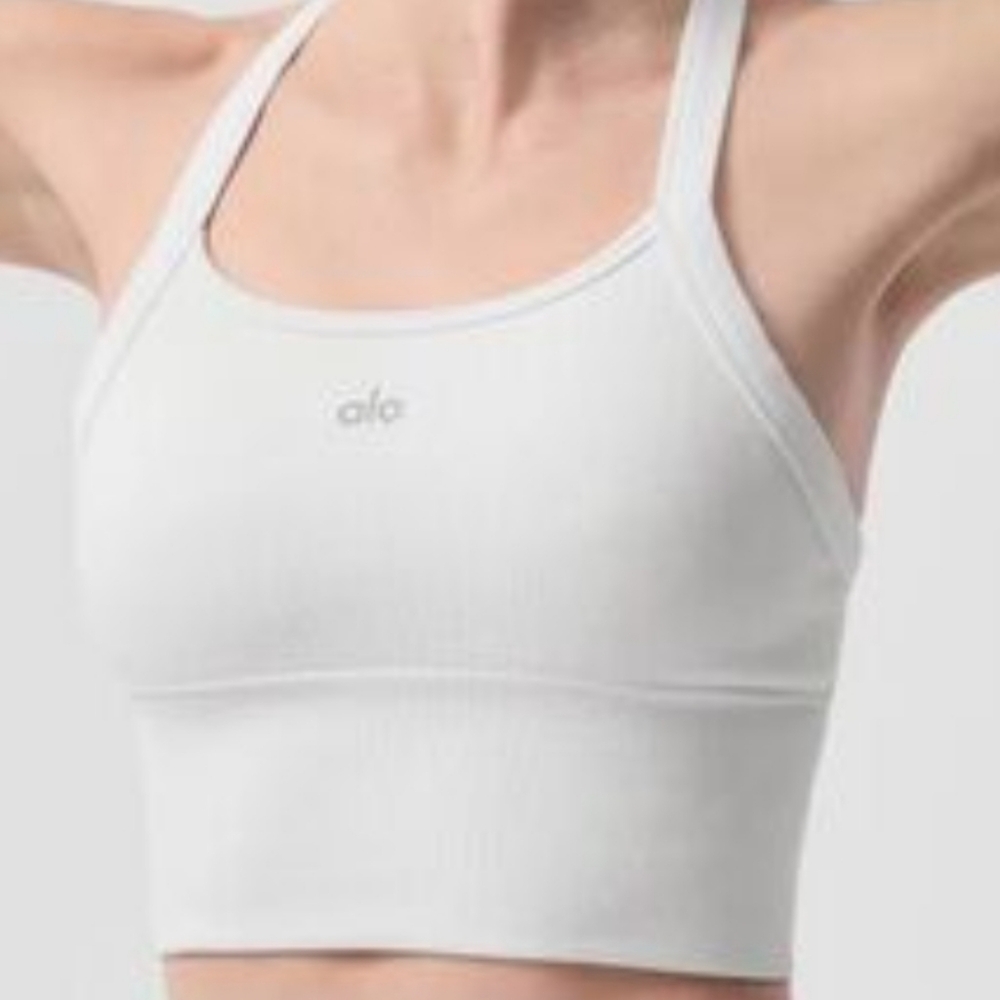 Alo Seamless Ribbed Favorite Bra Tank